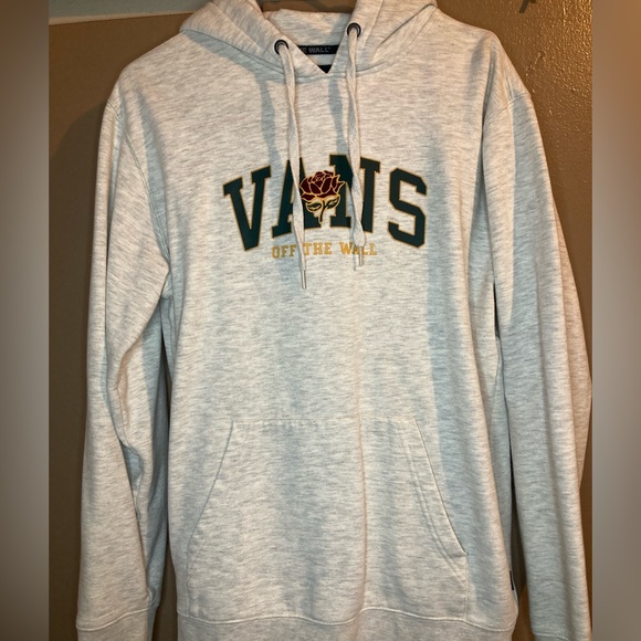 Grey Vans Hoodie Men’s Size SMALL - Picture 2 of 4